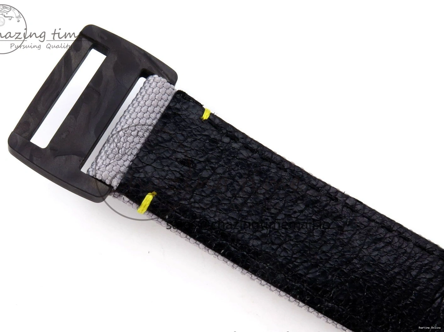 0505 Tailored Daytona DIW Space Mission Gray Textured Dial on Gray Nylon Strap A4130 Clone 1279